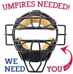 umpires needed